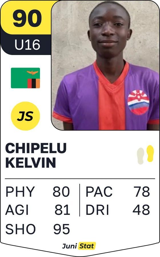 African player's card example